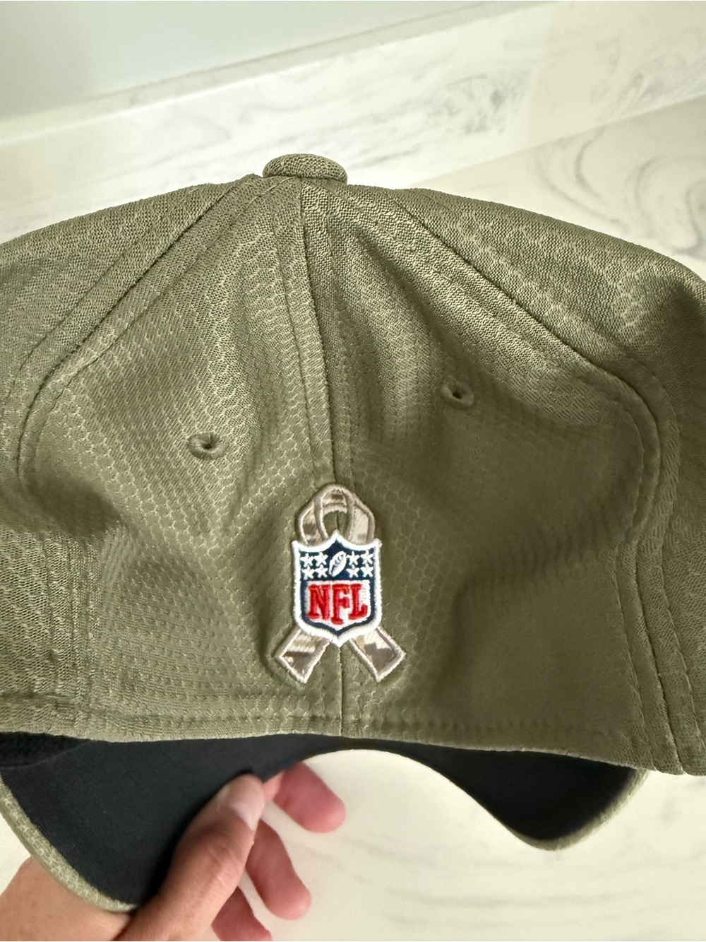 Philadelphia Eagles Salute to Service Olive Green Military Cap - Picture 5 of 6